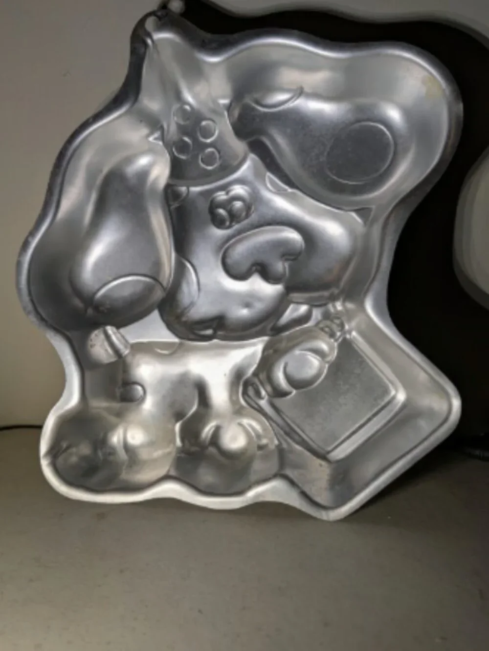 Vintage 1999 Blues Clues Wilton Cake Baking Pan Mold Dog